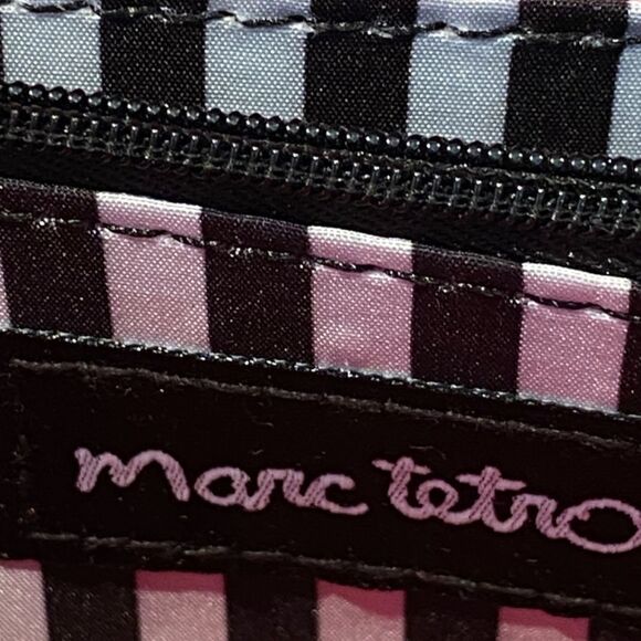 1363 Marc Tetro Westie Red Zippered Clutch Wallet NWT - Picture 4 of 11